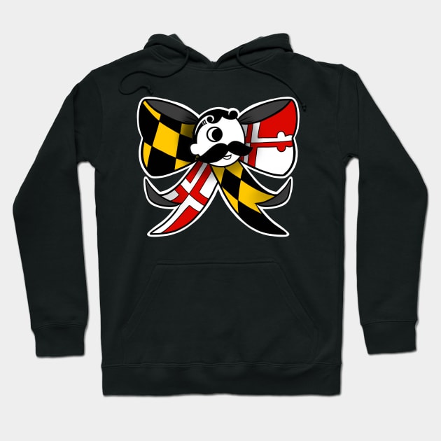 Natty Bow Hoodie by InkyMcStapleface